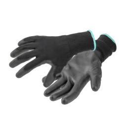 Packshot sur fond blanc des gants de proteciton