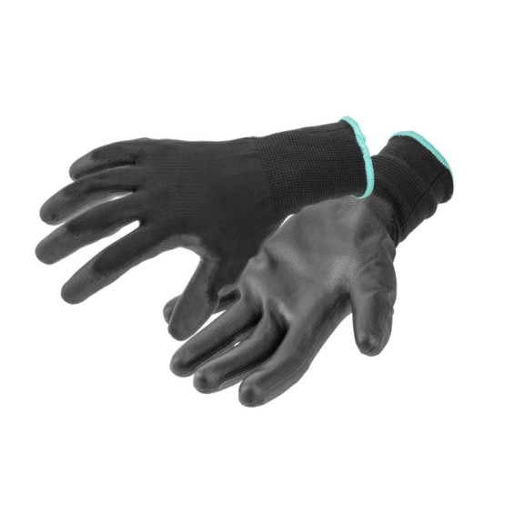 Packshot sur fond blanc des gants de proteciton