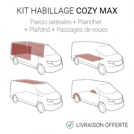 kit habillage cozy max pour VW T5