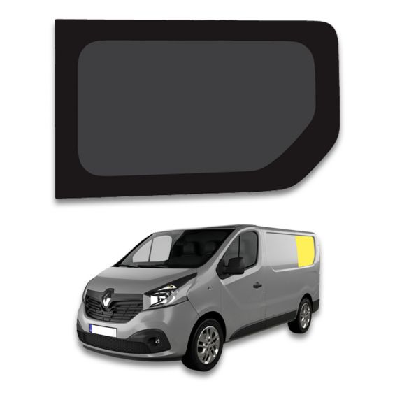 Fenêtre latérale arrière gauche pour Renault Trafic 3 à partir de 2015