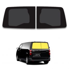 vitres arrières portes battantes pour toyota proace 2016