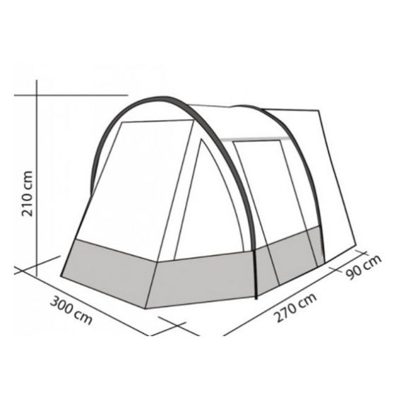 Tente Tour Easy 4 - REIMO TENT TECHNOLOGY