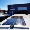 Panneau solaire extra plat pas cher van aménagé Peugeot Expert Citroen Jumpy