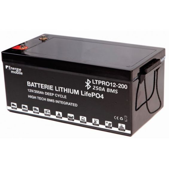 batterie lithium 200Ah energie mobile