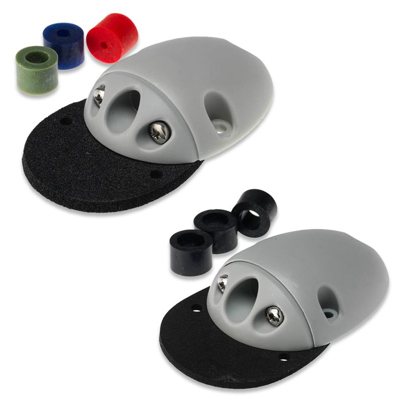 Passe-câble Solaire étanche IP68 - 2 Entrées, Pour Camping-car, Bateau, Toit Plat, Diamètre Câble 2 à 6 Mm²
