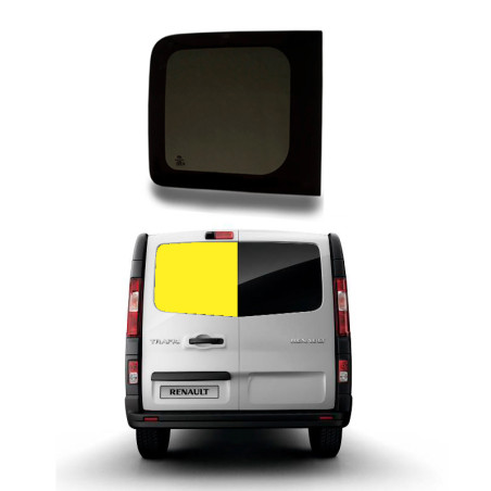 Fenêtre gauche portes arrières Renault Trafic 3