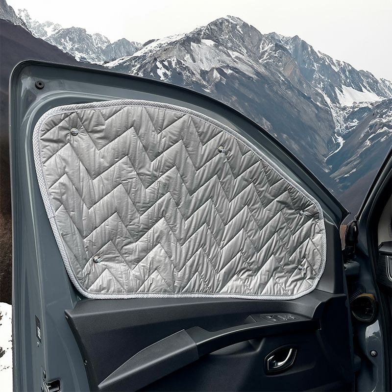 Rideaux pare-soleil magnétique pour pour VW Transporter T5 T6 Gris