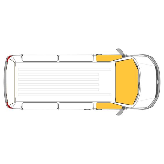 Kit rideaux isolants cabine 3 pièces - VW T5/T6 (2003-2022)