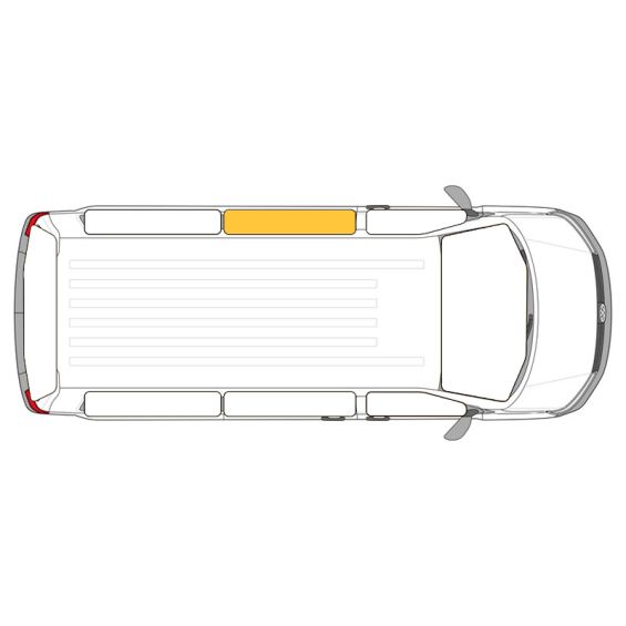 rideau opaque pour fenêtre fixe ou coulissante avant gauche de Renault Trafic 2 (2001-2014)