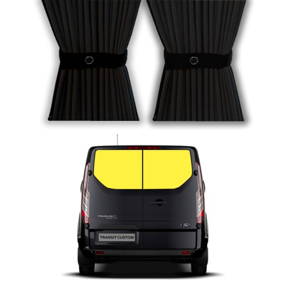 rideaux occultants portes arrières battantes ford transit custom à partir de 2013
