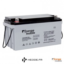 Batterie étanche AGM 12 V 90 Ah énergie mobile
