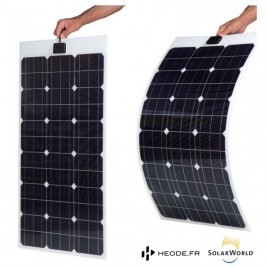 Panneau solaire souple pour fourgon aménagé - 105W 12V Solarworld