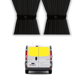 Rideaux occultants pour portes arrières battantes - Renault Trafic 2 (2001-2014)