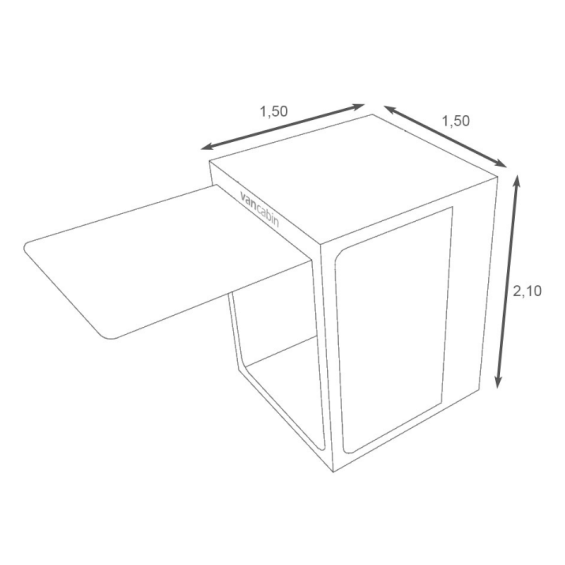 Tente arrière pour VW T5 T6...