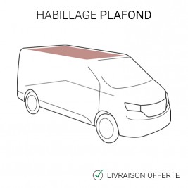 Habillage ciel de toit pour Volkswagen Transporter T6 - de 2015 à 2019