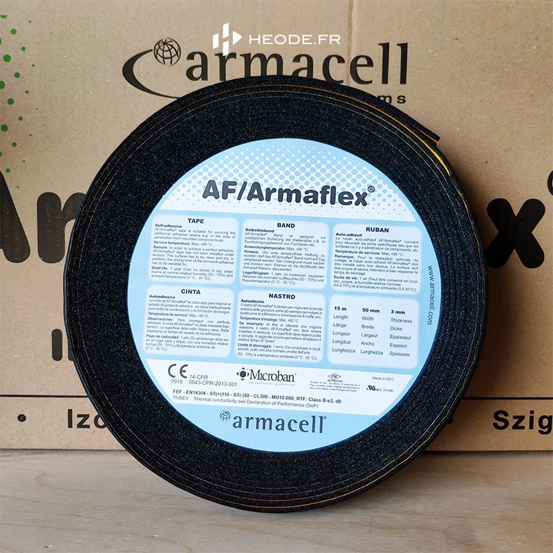 Armaflex 6mm AF Rouleau 15 m² Autocollant + Livraison à 0€