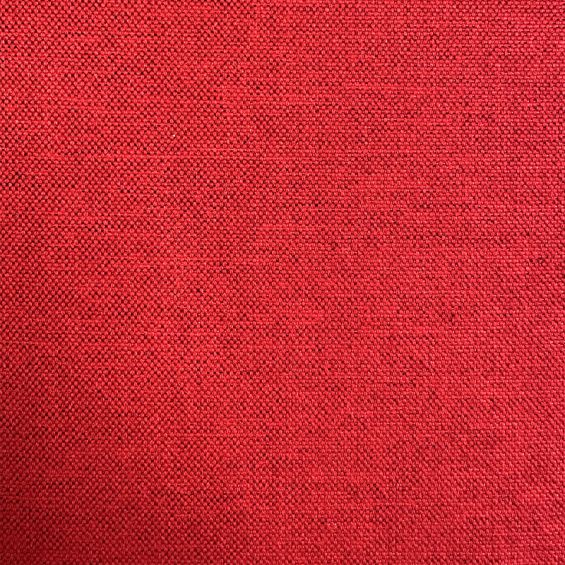 housses chinée rouge vermillon pour matelas 140cm fourgon aménagé