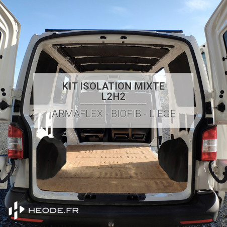 Kit isolation Armaflex Biofib fourgon aménagé L2H2