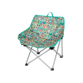 Face avant de la chaise de camping pliable pour enfant Hiboux - CAMP4