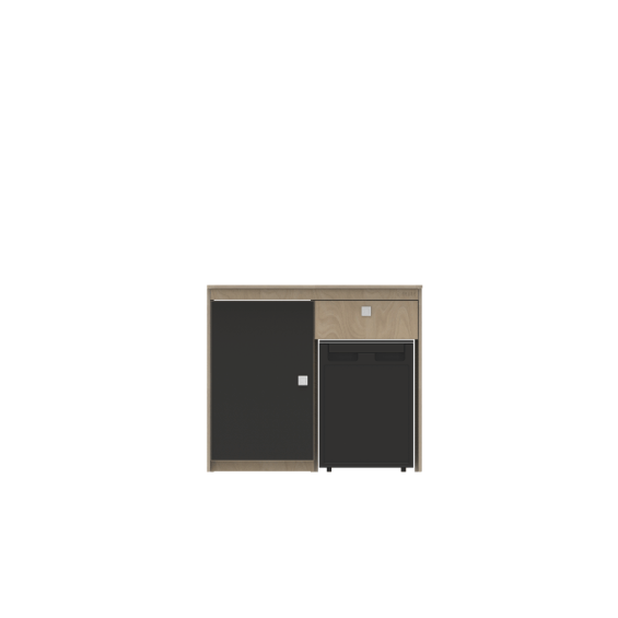 Duo 2 - Gris - Bouleau