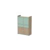 DUO 8 - Armoire de rangement avec 4 portes et 2 tiroirs | Universel et Amovible - LONGBOARD
