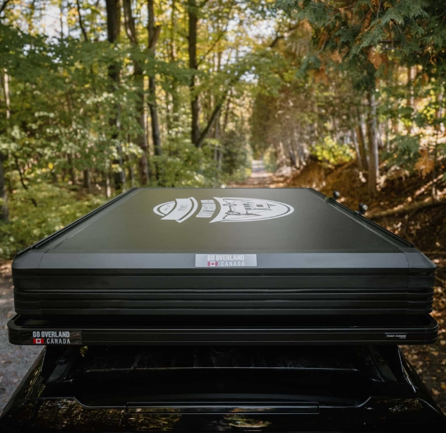 The Voyage L rooftop tent folded