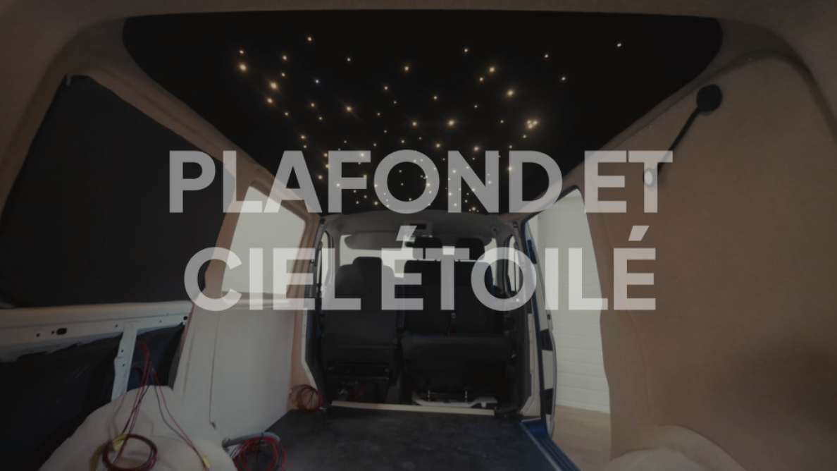 Journal de bord - Épisode 6 - Pose plafond et ciel étoilé