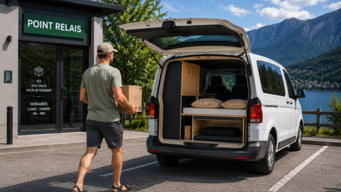 Faites livrer ce dont vous avez besoin en point relais, même en vacances