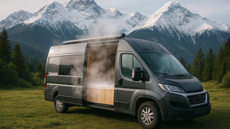 Heode révolutionne la vanlife avec le Sleep&Splash, le premier lit jacuzzi ! 