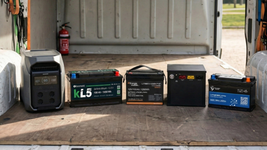 Quelle batterie lithium pour fourgon aménagé choisir en 2026 ?