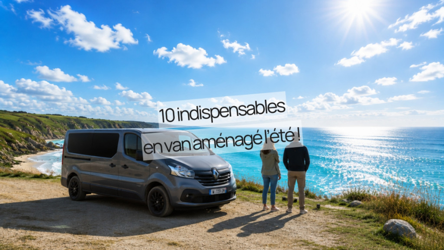 10 indispensables en van aménagé l'été !