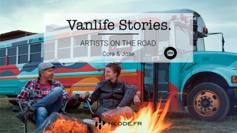Artists on the road : The vanlife of Cora & Jose